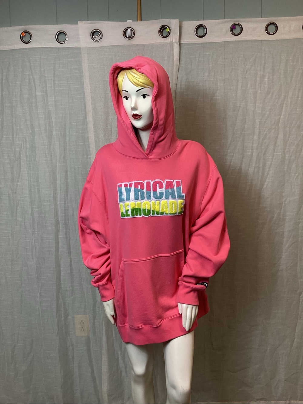 NWT Nike Jordan X Lyrical Lemonade “Chicago Unite” Hoodie- Pink; Size: 2XL